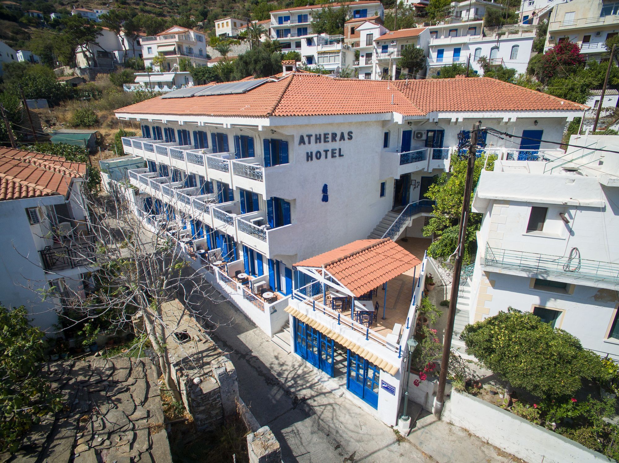 Atheras Hotel Evdilos  Exterior photo